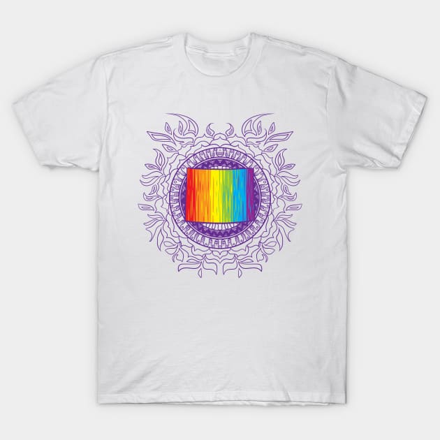 Colorado Mandala Pride T-Shirt by Manfish Inc.